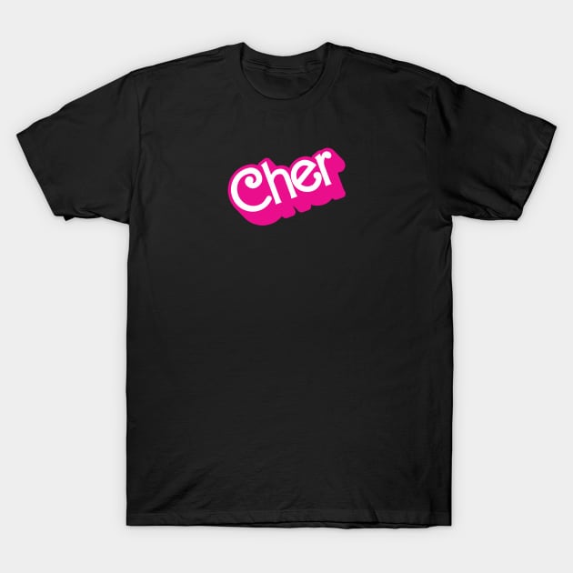 Cher x Barbie T-Shirt by 414graphics